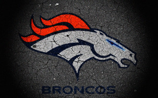 Denver football logo asphalt road - a denver football logo free wallpaper for desktop