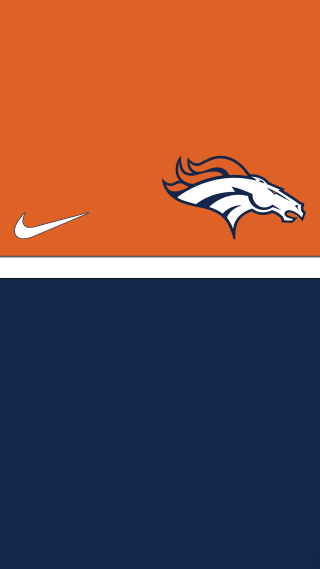 Denver football team logo blue 2 - the side free wallpaper for mobile