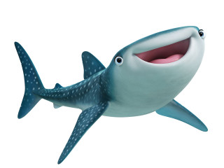Cartoon shark big smile mouth - a big smile free wallpaper