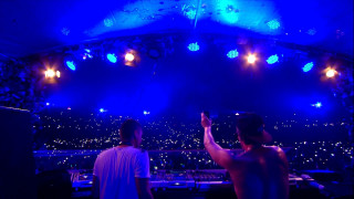 Two men stage lights dj - dr. atl free wallpaper