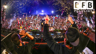 Dj mixing concert crowd confetti - a dj free wallpaper