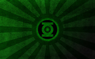 Green lantern logo green background 2 - art deco free wallpaper