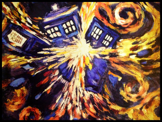 Tardish firework fire doctor center - caroline chariotdayez free wallpaper