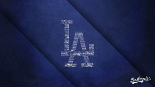 Dodgers logo blue background la 2 - carles delclaux i free wallpaper for desktop