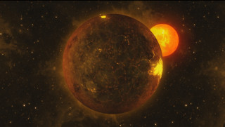 Large sun small star starry - a. hardy free wallpaper