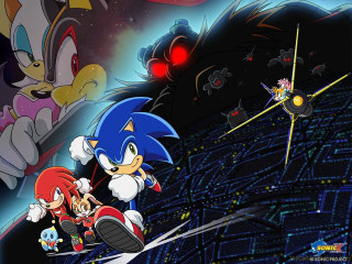Sonic tails flying space spaceship - sonic free wallpaper for desktop