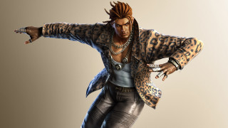 Man leopard print jacket necklace - dynamic free wallpaper for desktop