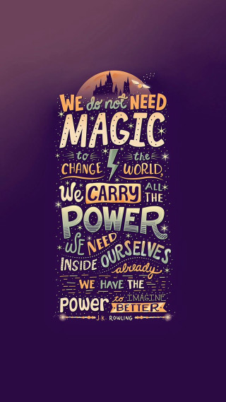 Magical realism quote poster power - we free wallpaper for mobile
