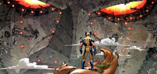 Man giant hand cave sword - marvel comic free wallpaper