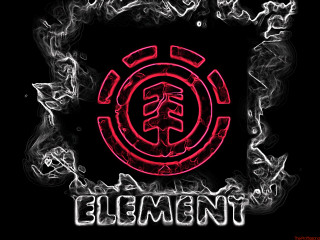 Red white logo smoke element - blender and photoshop free wallpaper
