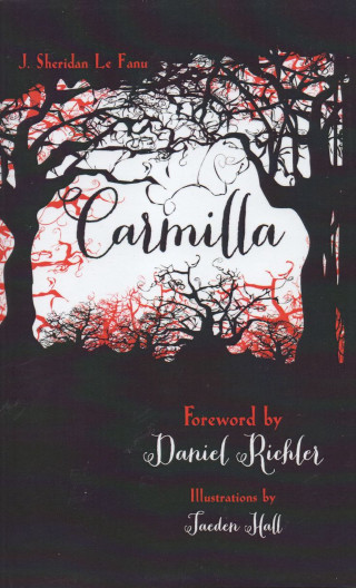 Carmilla trees red sky book - a red sky in the background free wallpaper for mobile