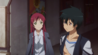 Anime characters hallway flower pot - a hallway free wallpaper for desktop