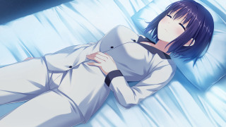 Woman laying bed arms chest - her chest free wallpaper for desktop