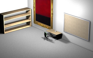 Computer desk painting wall bookshelf - a wall next free wallpaper for desktop