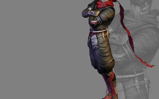 Character costume sword holding action - a red ribbon free wallpaper