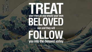 Great wave quote treat beloved - benjamin franklin free wallpaper