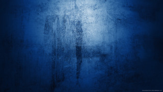 Blue wall person light shining - a blue wall free wallpaper