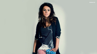 Woman blackjacket americanflag shorts beautiful - her pocket free wallpaper for desktop
