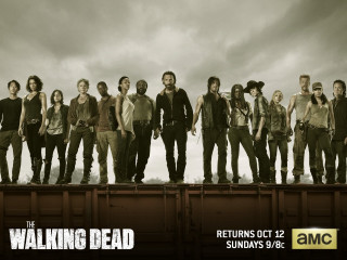 Walking dead cast train track - a train track free wallpaper