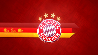 Red yellow wall logo stars - free sports wallpaper