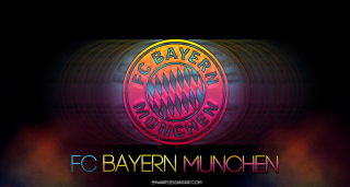 Neon sign fc bayern munchen - plasticien free wallpaper