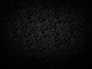 Black wallpaper swirls leaves design - a black wallpaper free wallpaper