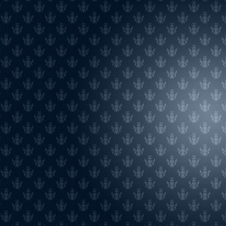 Blue wallpaper leaves pattern black - dark background free wallpaper for tablet