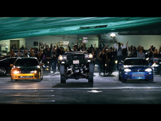 People car parking garage monster - epic scene free wallpaper