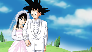 Bride groom field blue sky - akira toriyama free wallpaper for desktop