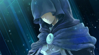 Hooded jacket person snow night - jacket holding free wallpaper