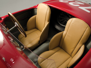 Red car two seats steering - vorticism free wallpaper
