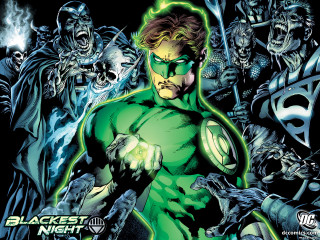 Green lantern zombies demon hands - comic cover art free wallpaper