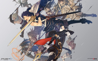 Anime characters swords armor group - renaissance free wallpaper for desktop