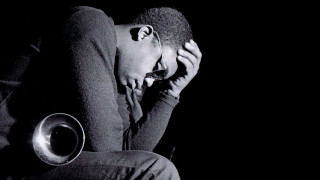 Man chair head hands trumpet - 1 9 6 0 s free wallpaper