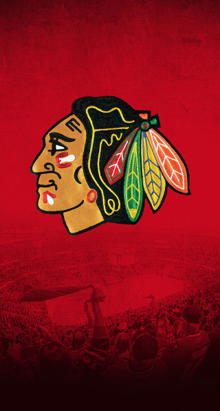 Chicago blackhawks stadium red sky - a red sky free wallpaper for mobile