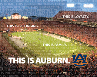 Auburn stadium field belonging words - a stadium free wallpaper