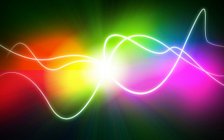 Colorful background wave light black - a wave of light free wallpaper