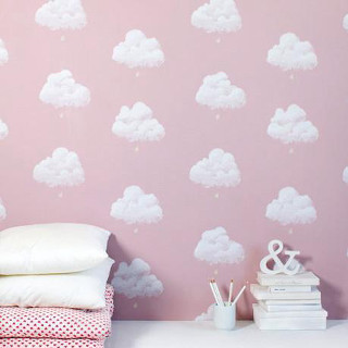 Bed pink wall cloud wallpaper - free sky wallpaper for tablet