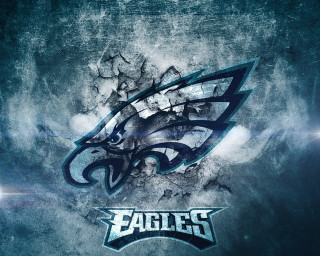 Philadelphia eagles logo ice snow - a football logo free wallpaper