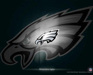 Philadelphia eagles logo black background - a white eagle free wallpaper