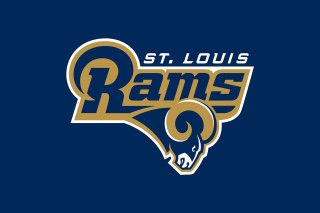 St louis rams logo blue - artist free wallpaper for desktop