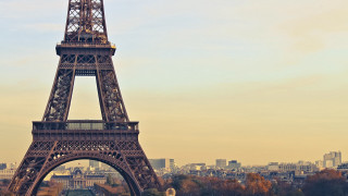 Tall clock tower paris cityscape - paris school free wallpaper