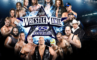 Wrestle mania 25th anniversary wrestlers - high resolution free wallpaper