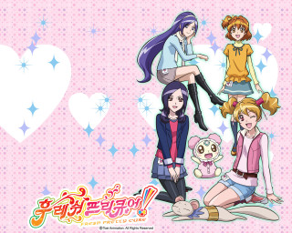 Girls group heart stars dog - a group of girls free wallpaper for desktop