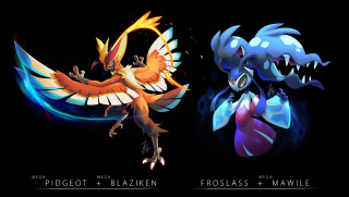 Pidgeot blazen blazeless frost mamile - pokemon free wallpaper for desktop