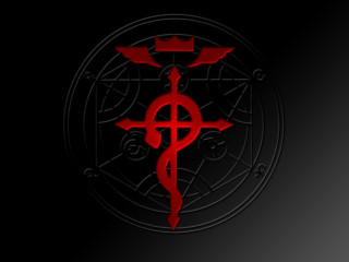 Red cross crown black background - eldritch free wallpaper for desktop