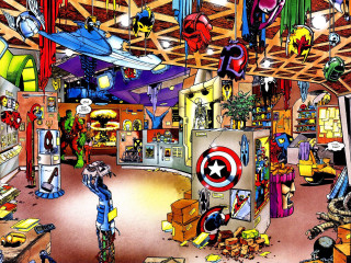 Captain america themed store cartoon - doug wildey free wallpaper