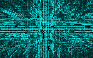 Blue background pattern lines squares - the center of it free wallpaper for desktop