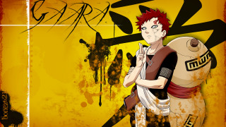 Man red hair backpack yellow - sign free wallpaper