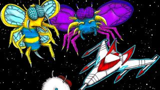 Space shuttle bee spider rocket - craola free wallpaper